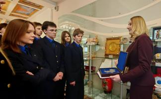 Школьники из Витебска посетили Палату представителей Национального собрания Республики Беларусь